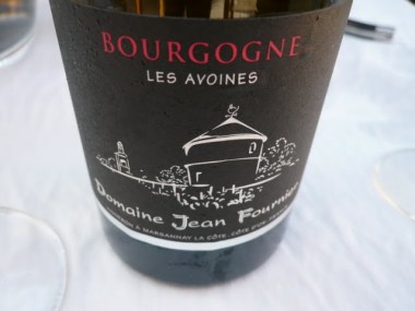 Jean Fournier　Bourgogne Blanc Les Avoines Pinot Blanc 2009-2
